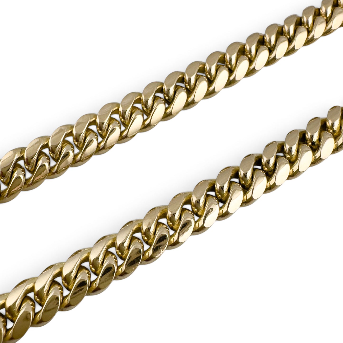 14k Yellow Gold Miami Cuban Link 6.00mm Chain Necklace 20" 67.5g