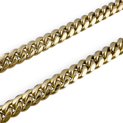 14k Yellow Gold Miami Cuban Link 6.00mm Chain Necklace 20" 67.5g