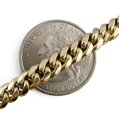 14k Yellow Gold Miami Cuban Link 6.00mm Chain Necklace 20" 67.5g