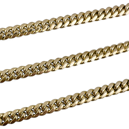 14k Yellow Gold Miami Cuban Link 6.00mm Chain Necklace 20" 67.5g