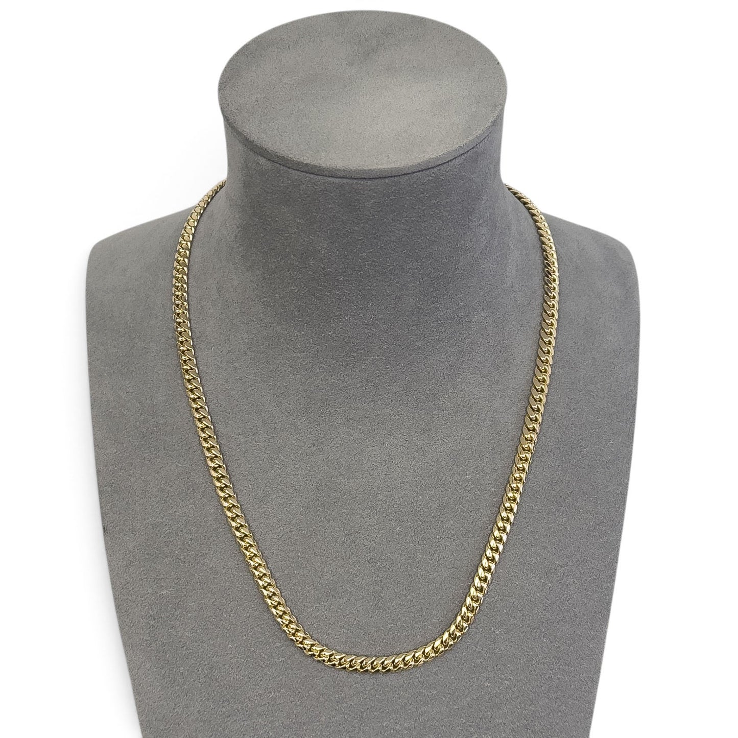 14k Yellow Gold Miami Cuban Link 6.00mm Chain Necklace 20" 67.5g
