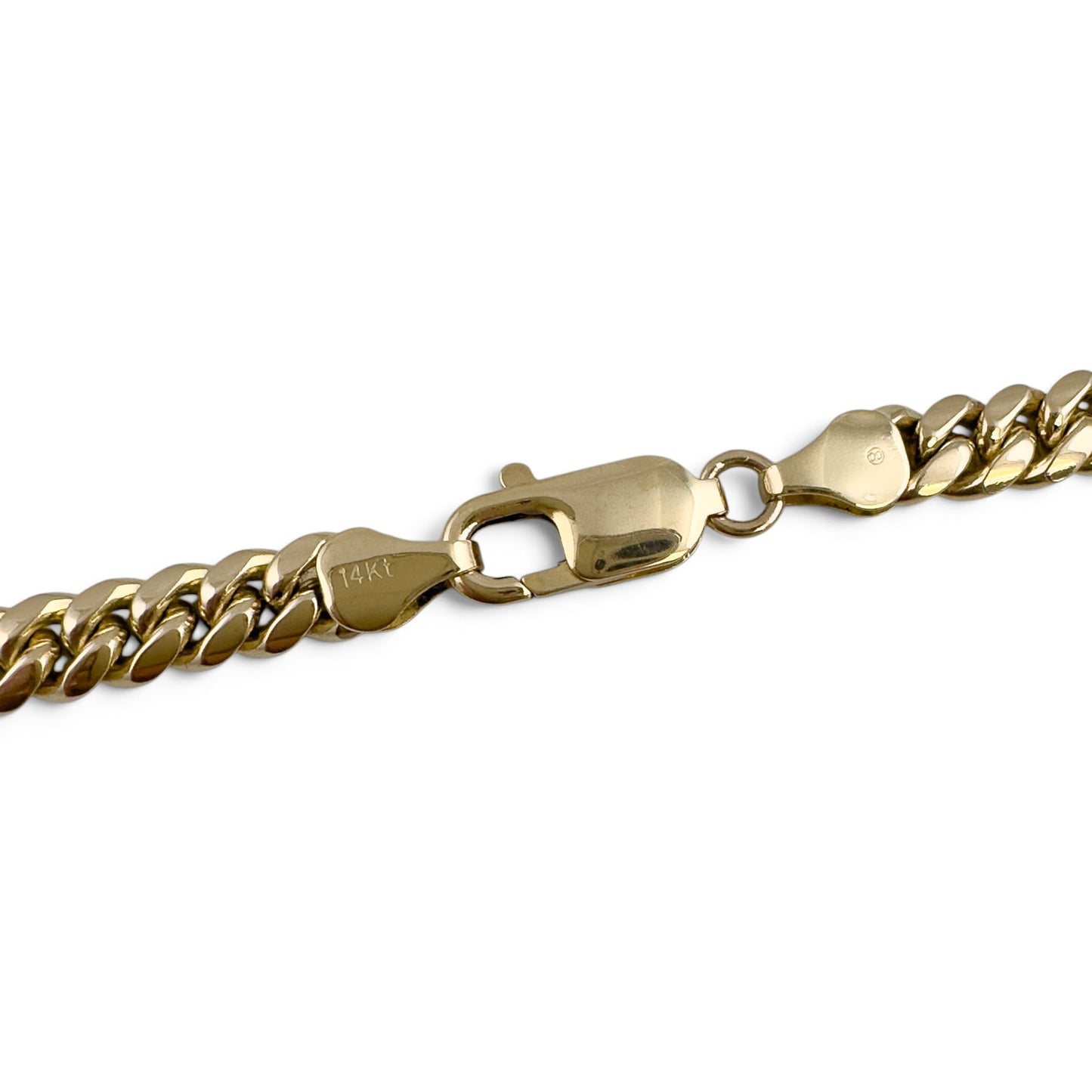 14k Yellow Gold Miami Cuban Link 6.00mm Chain Necklace 20" 67.5g