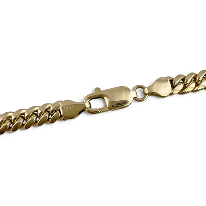 14k Yellow Gold Miami Cuban Link 6.00mm Chain Necklace 20" 67.5g