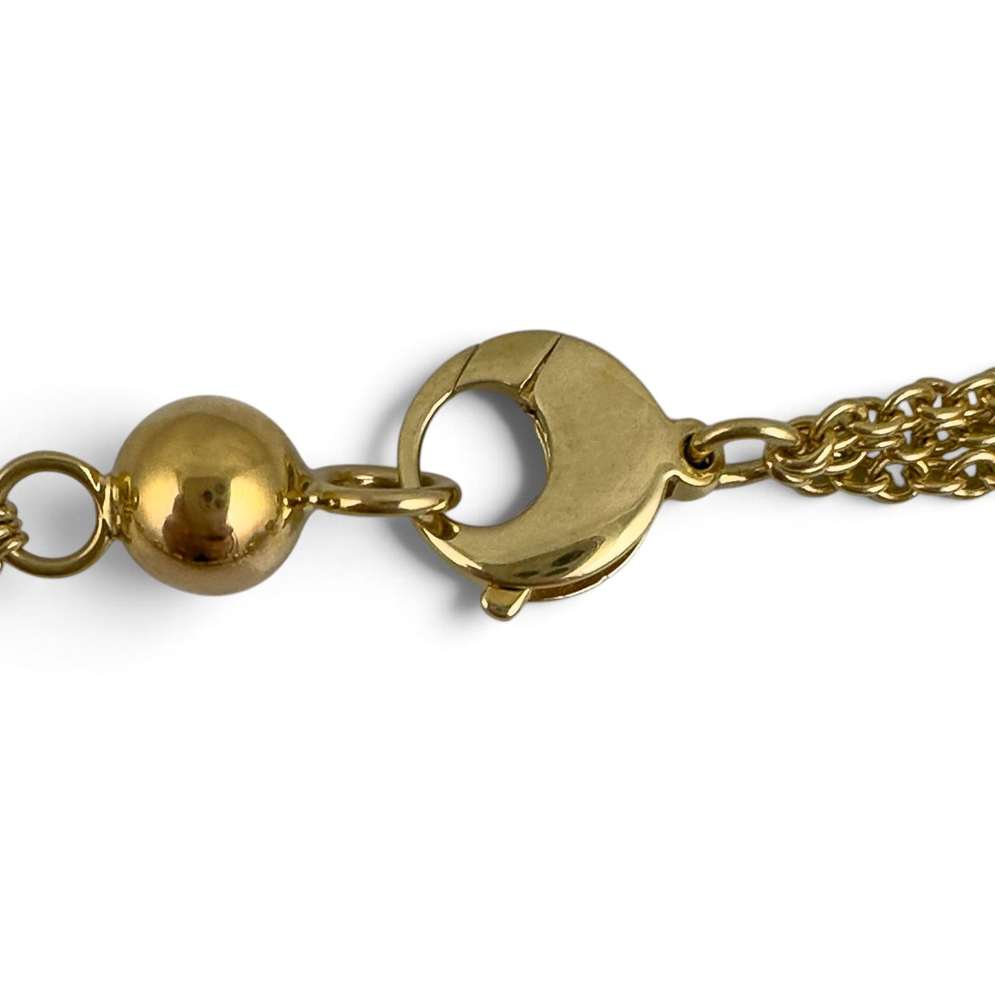 Roberto Coin Pallini 18k Yellow Gold Ball Bead Station Necklace 44.9g 22"