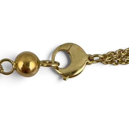 Roberto Coin Pallini 18k Yellow Gold Ball Bead Station Necklace 44.9g 22"