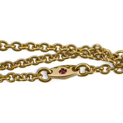 Roberto Coin Pallini 18k Yellow Gold Ball Bead Station Necklace 44.9g 22"