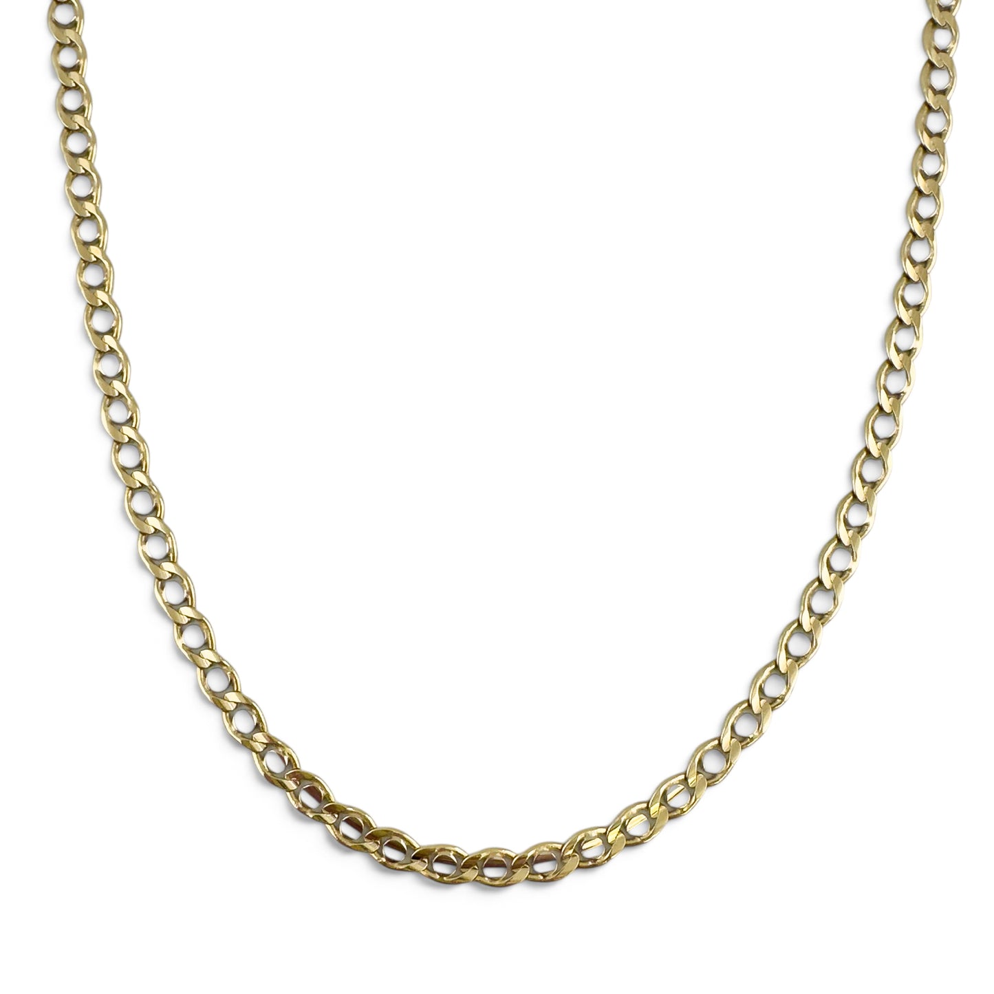 14k White & Yellow Gold Fancy Mariner Anchor 5.30mm Chain Necklace 30g 22" ITALY