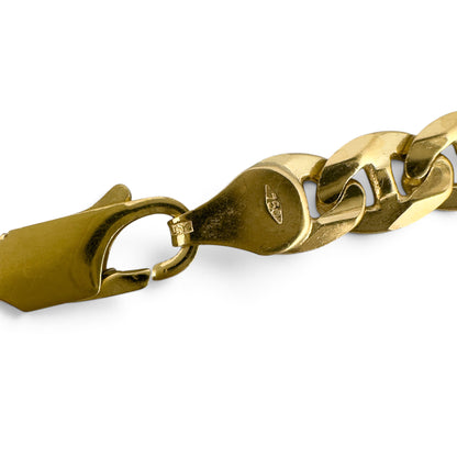 18k Solid Yellow Gold Anchor Mariner Link 6.00mm Chain Necklace 24" 43.0g ITALY
