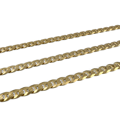 18k Solid Yellow Gold Anchor Mariner Link 6.00mm Chain Necklace 24" 43.0g ITALY