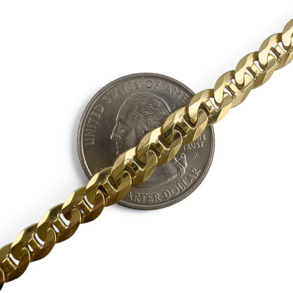 18k Solid Yellow Gold Anchor Mariner Link 6.00mm Chain Necklace 24" 43.0g ITALY