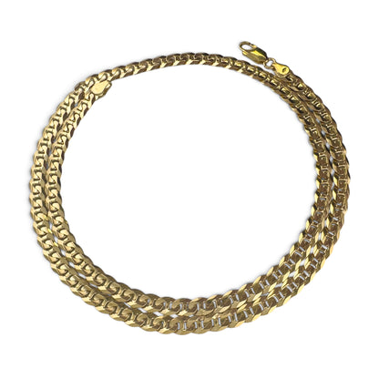 18k Solid Yellow Gold Anchor Mariner Link 6.00mm Chain Necklace 24" 43.0g ITALY