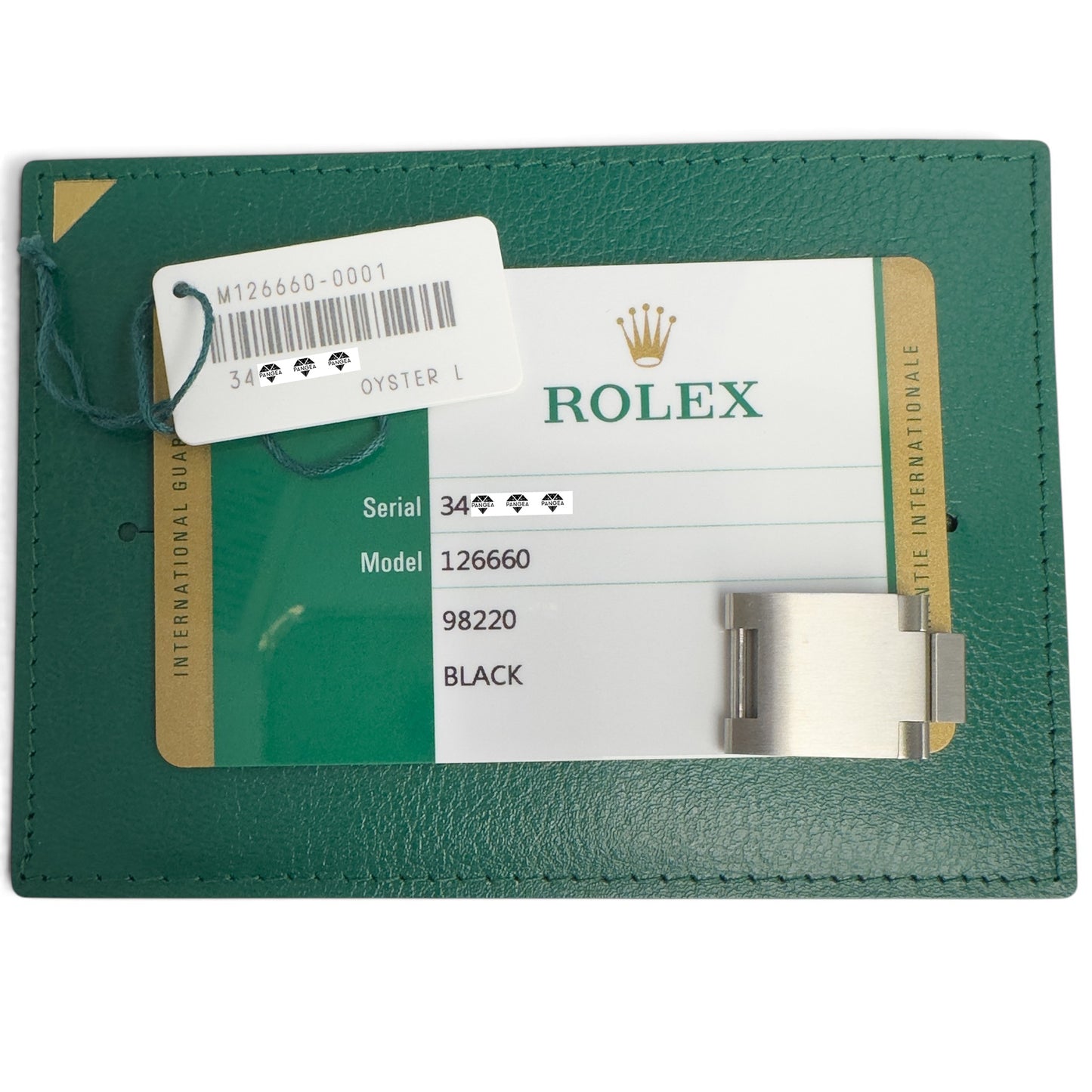 Rolex Sea-Dweller Deepsea 44mm Stainless Steel Black 126660 Watch BOX + PAPERS