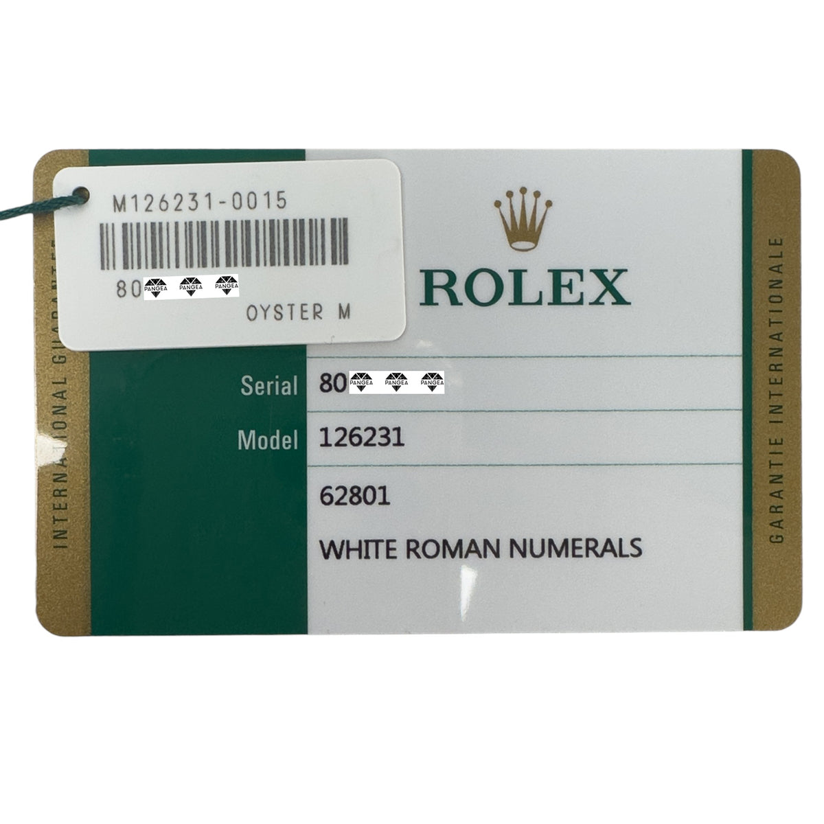 2019 Rolex DateJust 126231 36mm White Roman 18k Rose Gold & Steel BOX + PAPERS
