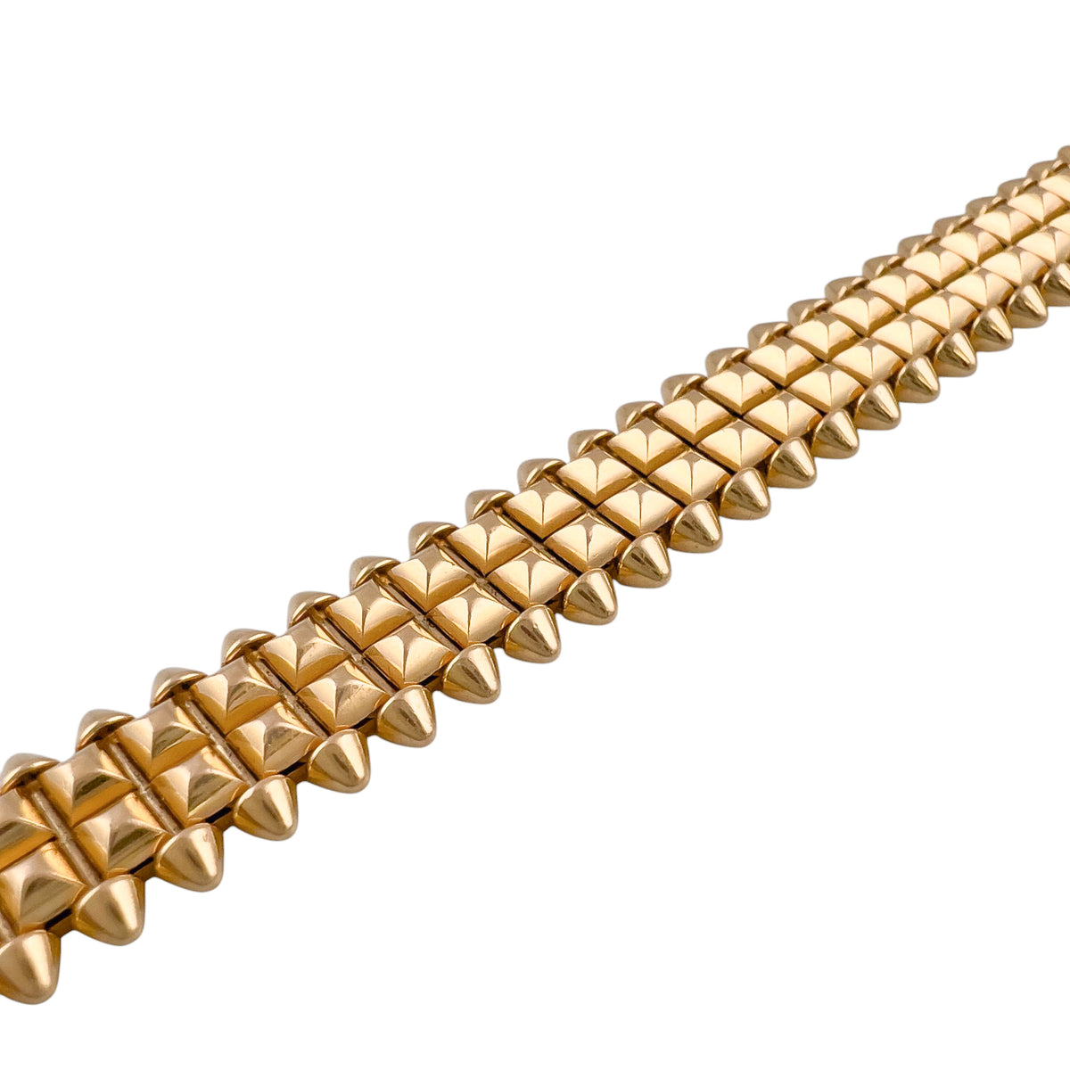 Cartier Clash de Cartier Double Flexible 18k Yellow Gold Bracelet POUCH & CERT