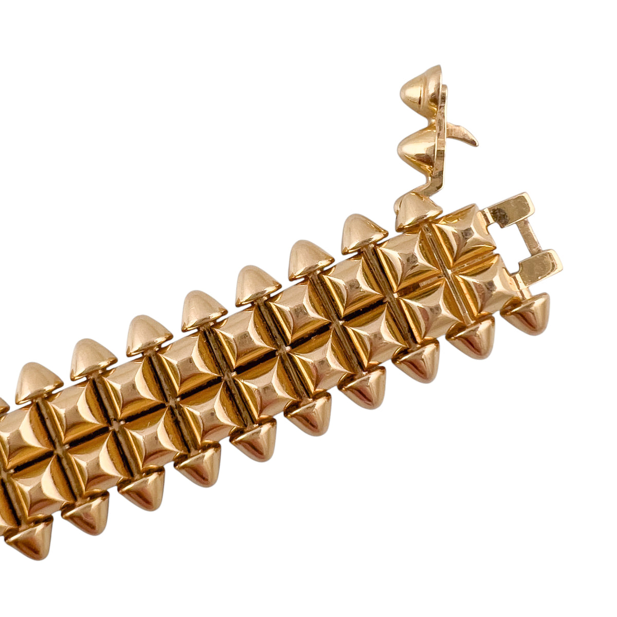 Cartier Clash de Cartier Double Flexible 18k Yellow Gold Bracelet POUCH & CERT