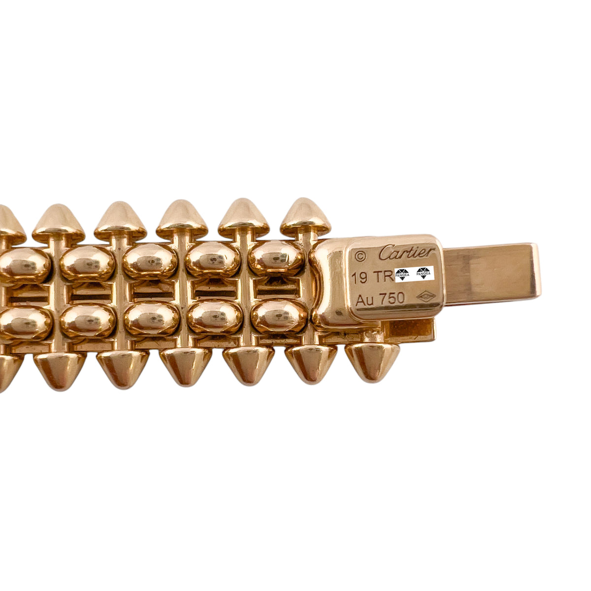 Cartier Clash de Cartier Double Flexible 18k Yellow Gold Bracelet POUCH & CERT