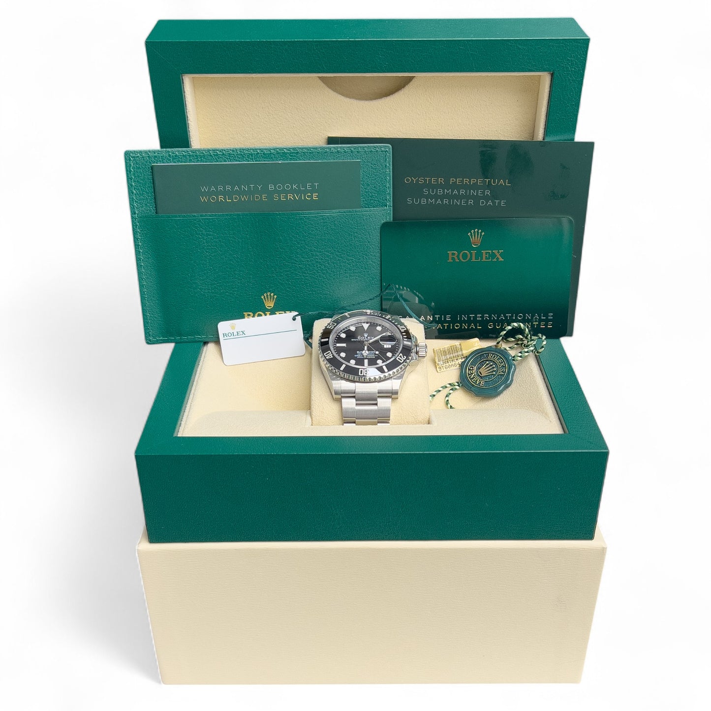 2024 Rolex Submariner Black Stainless Steel 41mm Watch 126610LN BOX + PAPERS