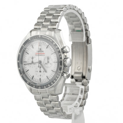 BRAND NEW Omega Speedmaster Moonwatch WHITE 42mm 310.30.42.50.04.001 COMPLETE