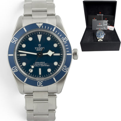 2022 Tudor Black Bay Fifty-Eight 79030B Blue Stainless Steel 39mm BOX + PAPERS