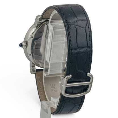Cartier Rotonde de Power Reserve W1556369 Stainless Steel 40mm Watch BOX PAPERS