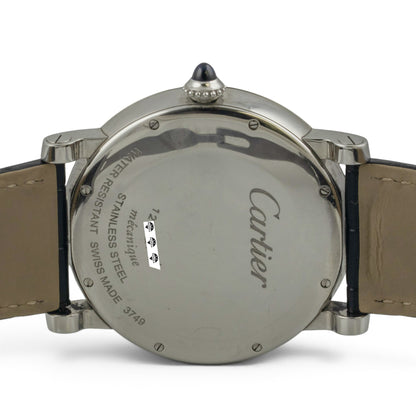 Cartier Rotonde de Power Reserve W1556369 Stainless Steel 40mm Watch BOX PAPERS