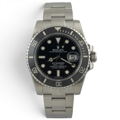 2019 Rolex Submariner Black Stainless Steel Ceramic 40mm 116610 LN BOX + PAPERS