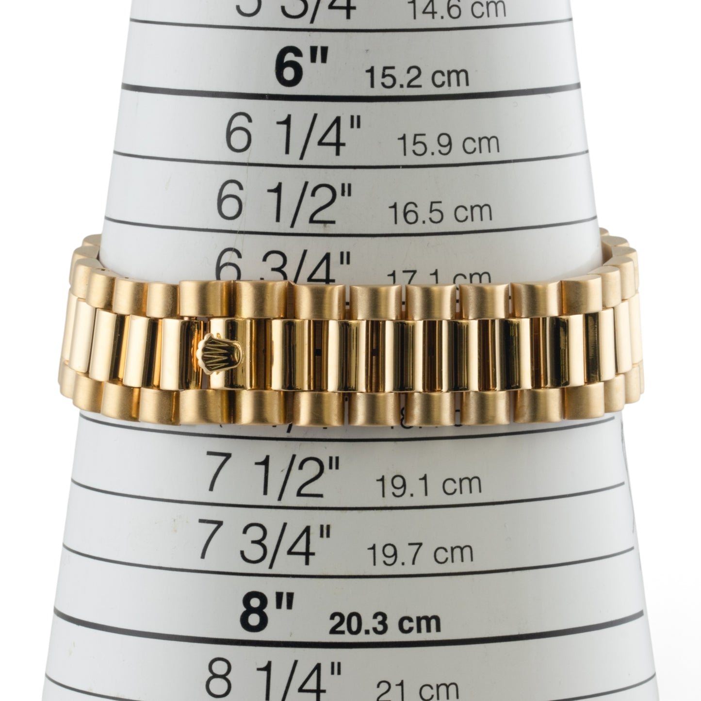 1985 Rolex Day-Date President 18038 Champagne 18k Yellow Gold 36mm Watch w/ BOX