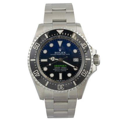 Rolex Sea-Dweller Deepsea James Cameron 44mm Blue Black 136660 Watch BOX PAPERS