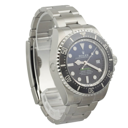 Rolex Sea-Dweller Deepsea James Cameron 44mm Blue Black 136660 Watch BOX PAPERS