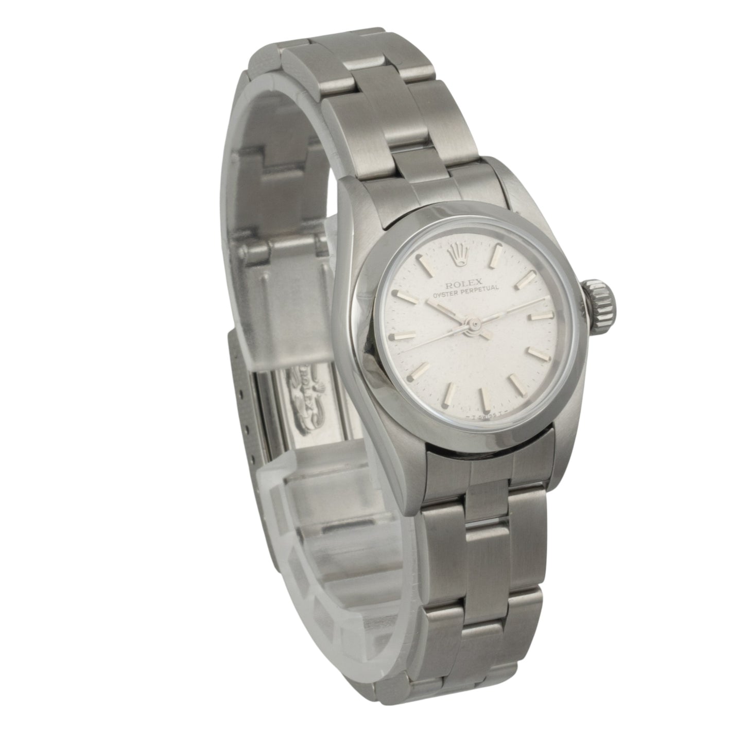 1995 Rolex Datejust 67180 Stainless Steel Silver Dial 24mm Ladies' Watch w/ BOX