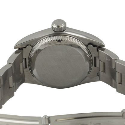 1995 Rolex Datejust 67180 Stainless Steel Silver Dial 24mm Ladies' Watch w/ BOX