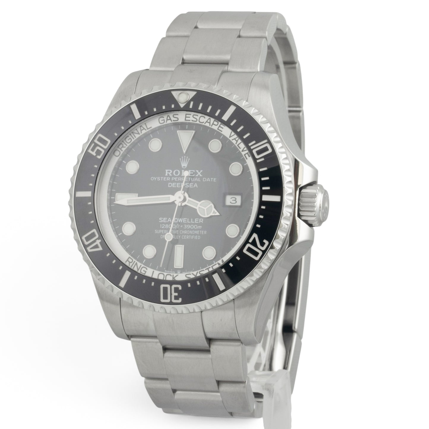 Rolex Sea-Dweller Deepsea 44mm Stainless Steel Black 126660 Watch BOX + PAPERS