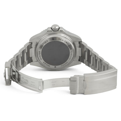 Rolex Sea-Dweller Deepsea 44mm Stainless Steel Black 126660 Watch BOX + PAPERS