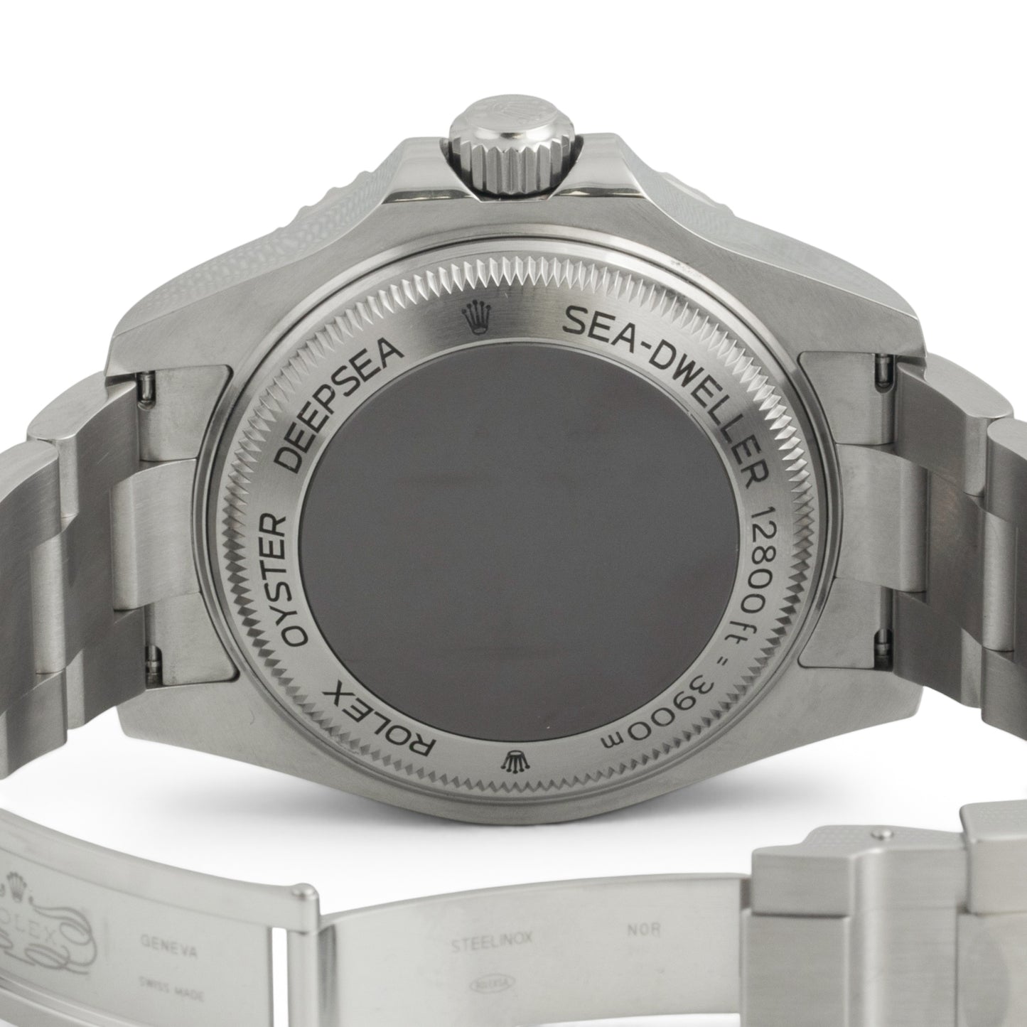 Rolex Sea-Dweller Deepsea 44mm Stainless Steel Black 126660 Watch BOX + PAPERS