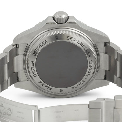 Rolex Sea-Dweller Deepsea 44mm Stainless Steel Black 126660 Watch BOX + PAPERS