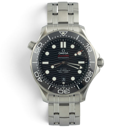 Omega Seamaster Diver 210.30.42.20.01.001 Steel Black Co-Axial 42mm BOX + PAPERS
