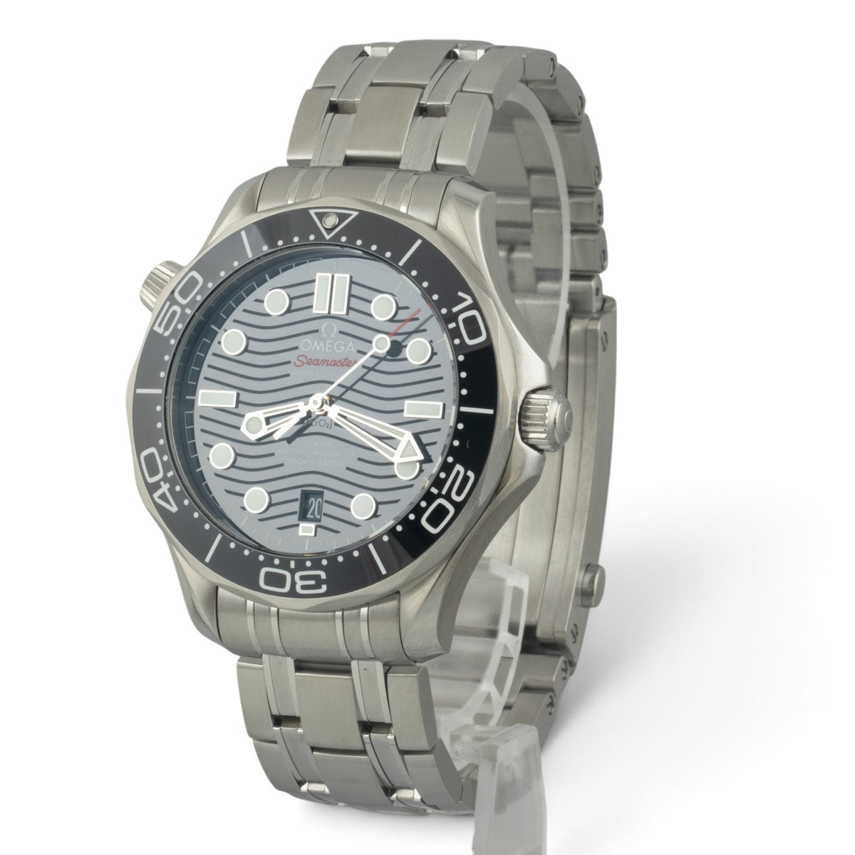 Omega Seamaster Diver 210.30.42.20.01.001 Steel Black Co-Axial 42mm BOX + PAPERS