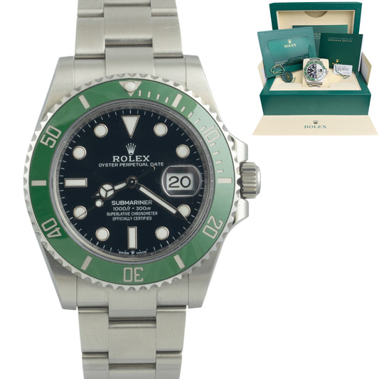 2025 Rolex Submariner STARBUCKS Green Stainless Steel 41mm 126610 LV BOX PAPERS