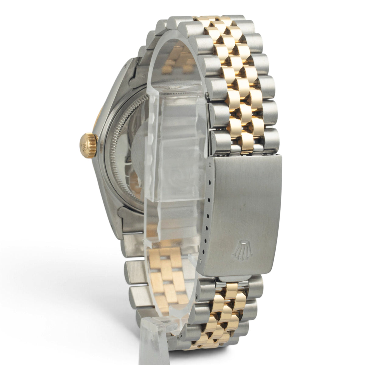 1987 Rolex DateJust 16013 36mm Taupe Steel & 18k Gold JUBILEE BOX + PAPERS