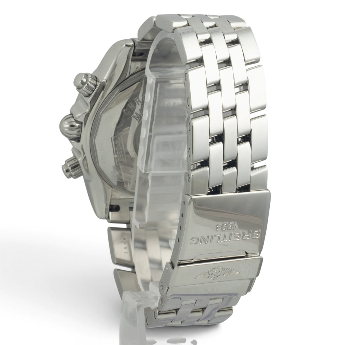 Breitling Crosswind Chronograph Stainless Steel White Automatic 43mm A13355