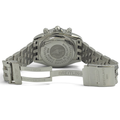 Breitling Crosswind Chronograph Stainless Steel White Automatic 43mm A13355