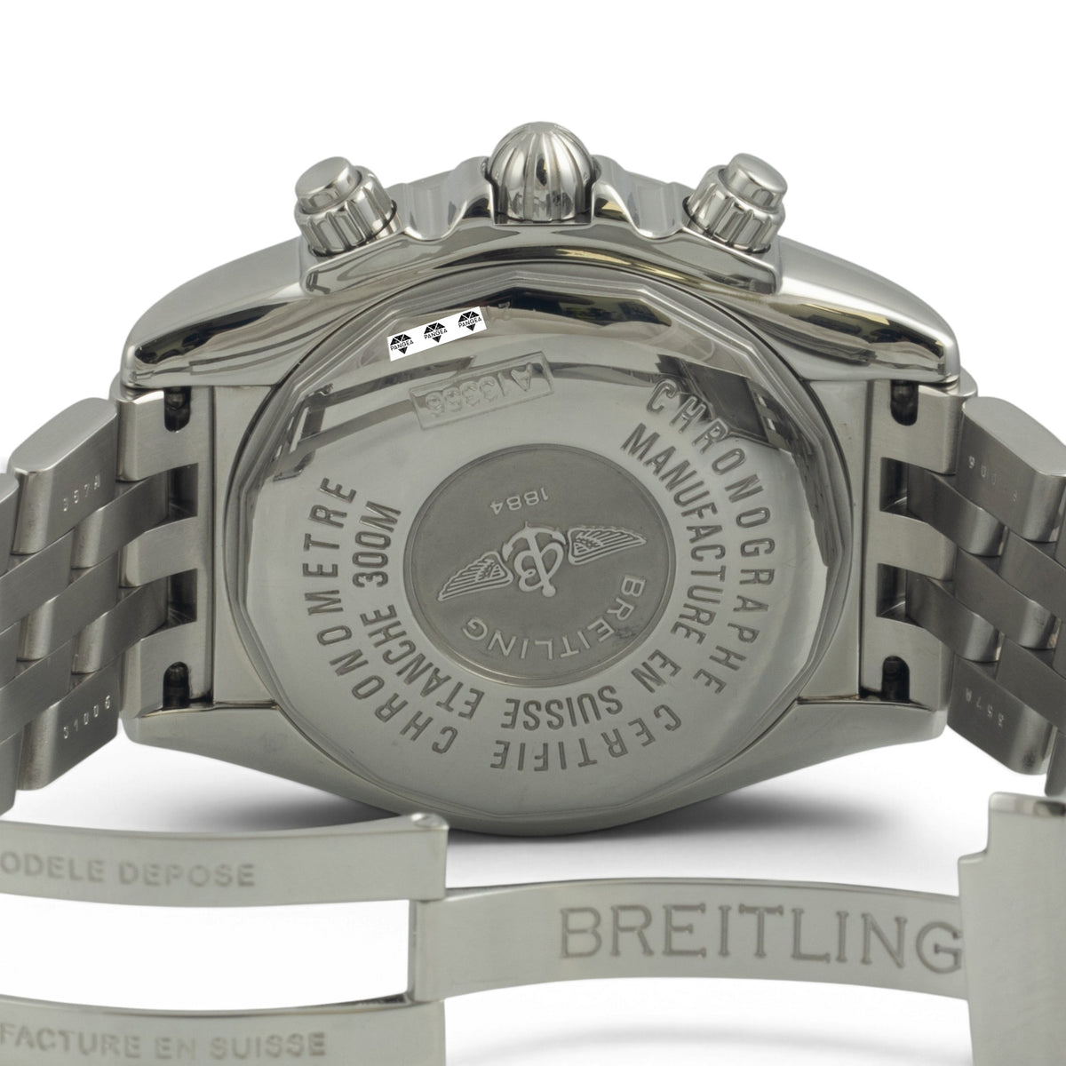 Breitling Crosswind Chronograph Stainless Steel White Automatic 43mm A13355