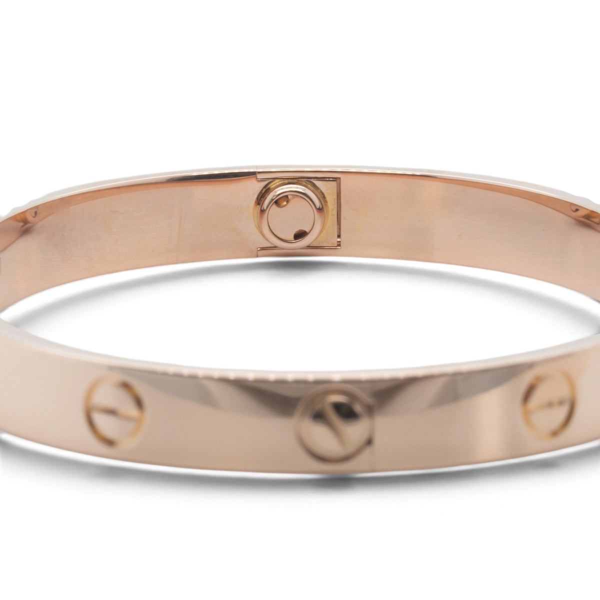 artier Love Classic 18k Rose Gold Bracelet Size 16 RECEIPT BOX & CERT 2021