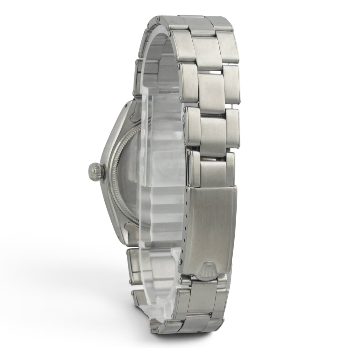 1954 Rolex Oyster Precision Date 6294 Honeycomb Roulette Stainless Manual 34mm