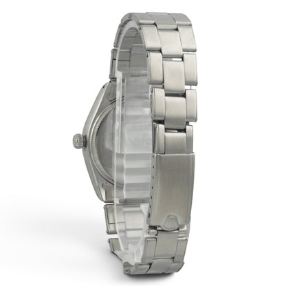 1954 Rolex Oyster Precision Date 6294 Honeycomb Roulette Stainless Manual 34mm