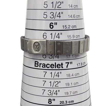 Cartier Santos de Cartier Small Stainless Steel 24mm Ladies Watch POUCH + PAPERS