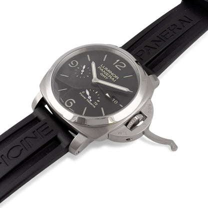 Panerai Luminor 1950 3 Days GMT Power Reserve 44mm Stainless Watch PAM00321