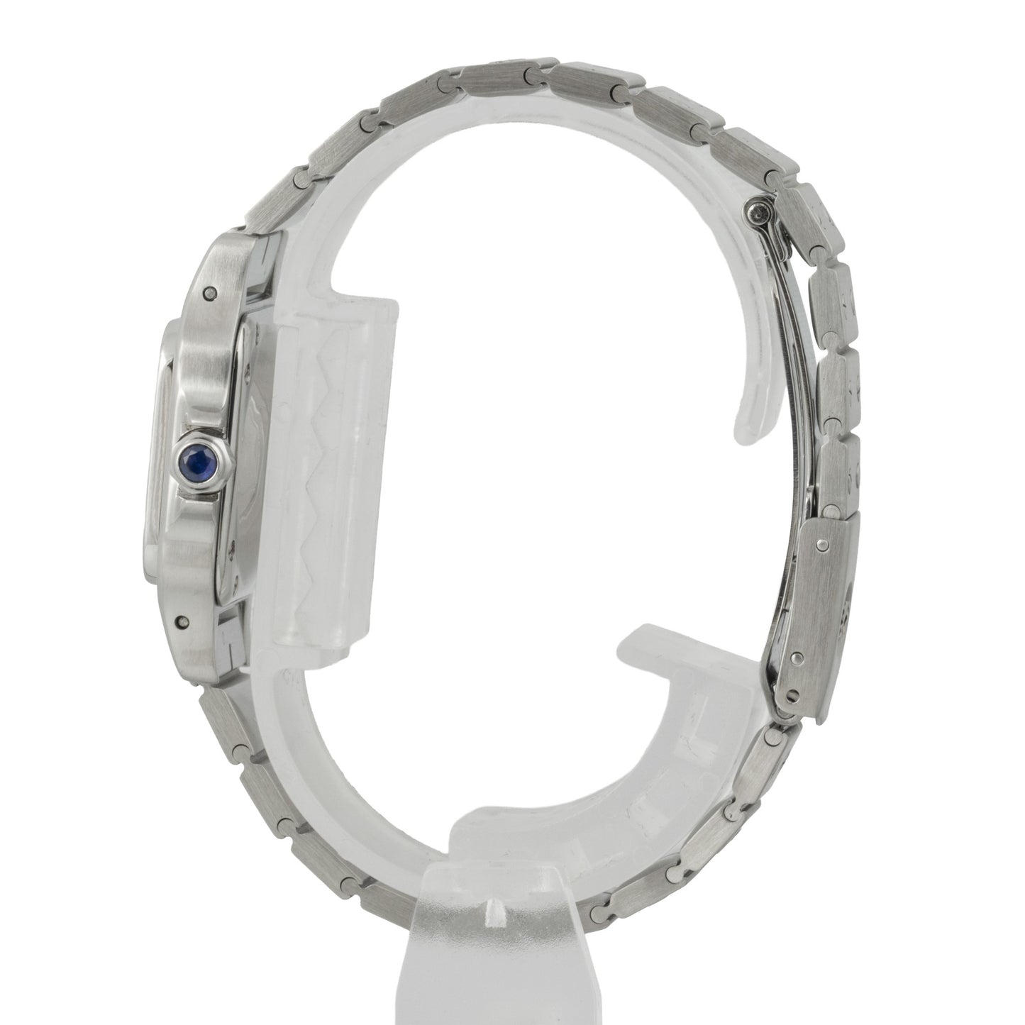 Cartier Santos de Cartier Small Stainless Steel 24mm Ladies Watch POUCH + PAPERS