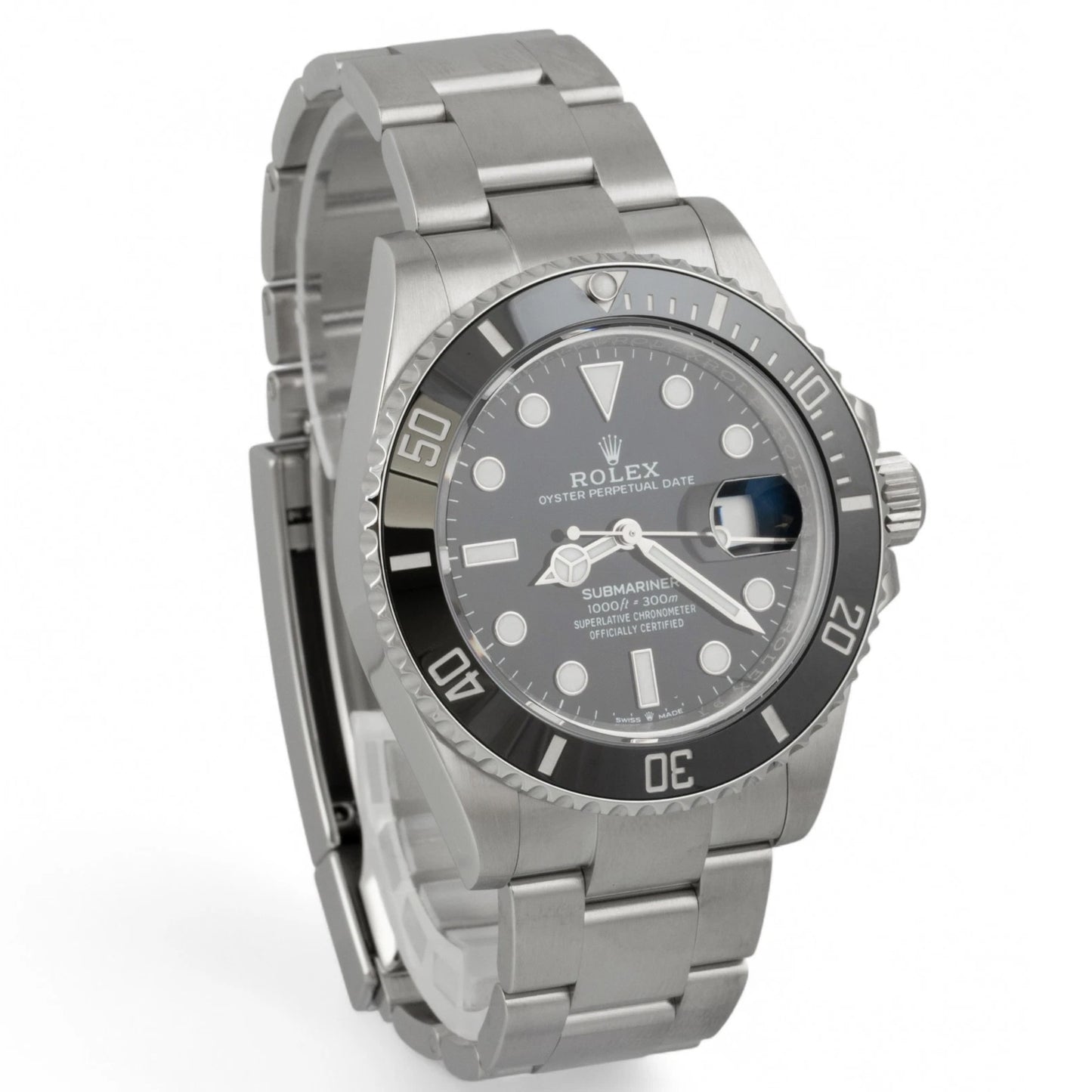 2024 Rolex Submariner Black Stainless Steel 41mm Watch 126610LN BOX + PAPERS