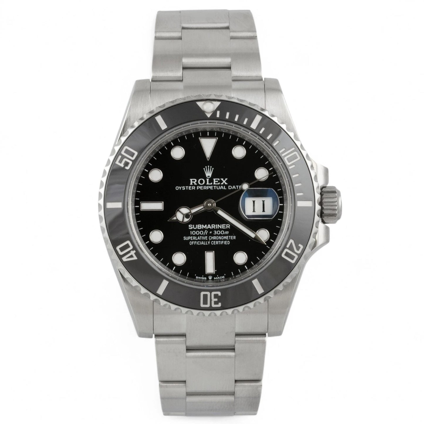 2024 Rolex Submariner Black Stainless Steel 41mm Watch 126610LN BOX + PAPERS